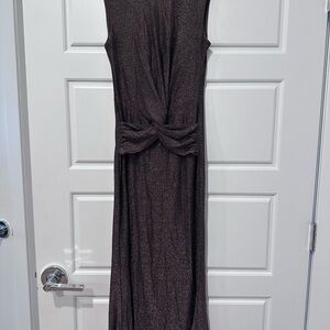 ASTR Brown Maxi/Cocktail Dress